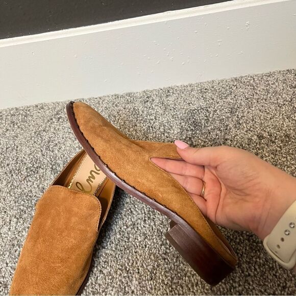 Sam Edelman Suede Studded Lewellyn Mules - Picture 10 of 13